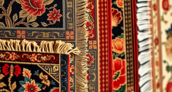elegant hand knotted silk rugs