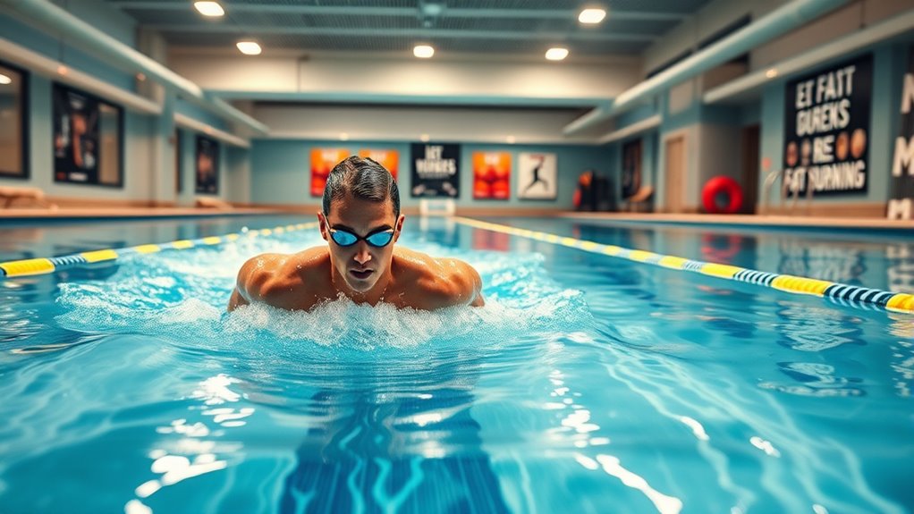 endless pool fat burning workouts