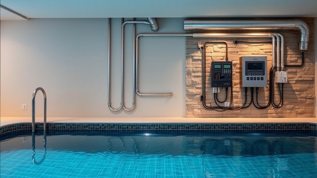 endless pool plumbing setup