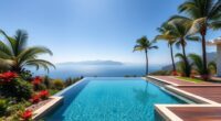 enhancing infinity pool surroundings