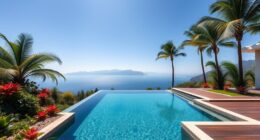 enhancing infinity pool surroundings