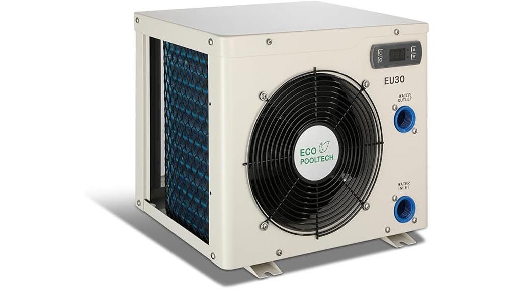 european pool heating system