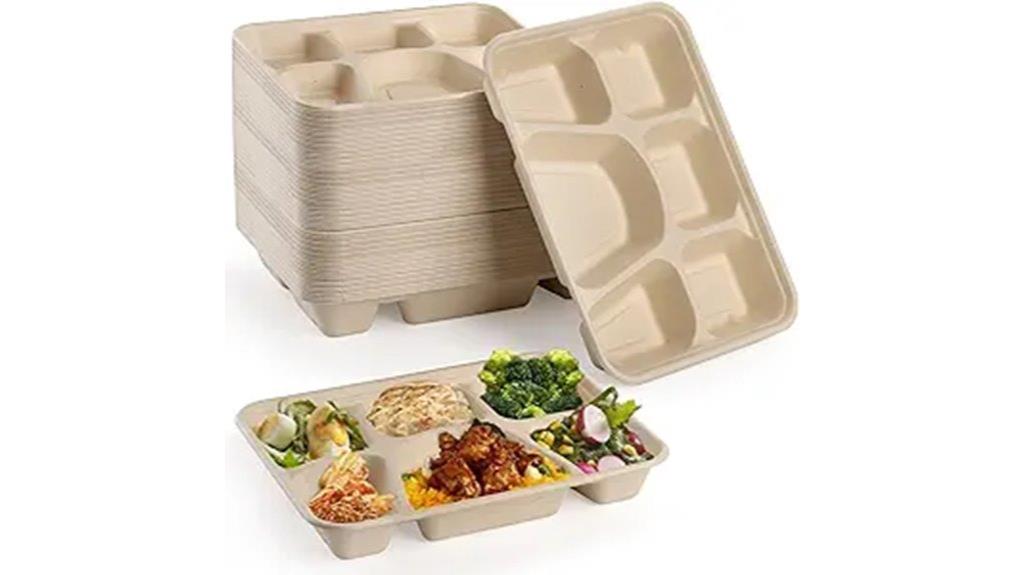 fifty disposable paper plates
