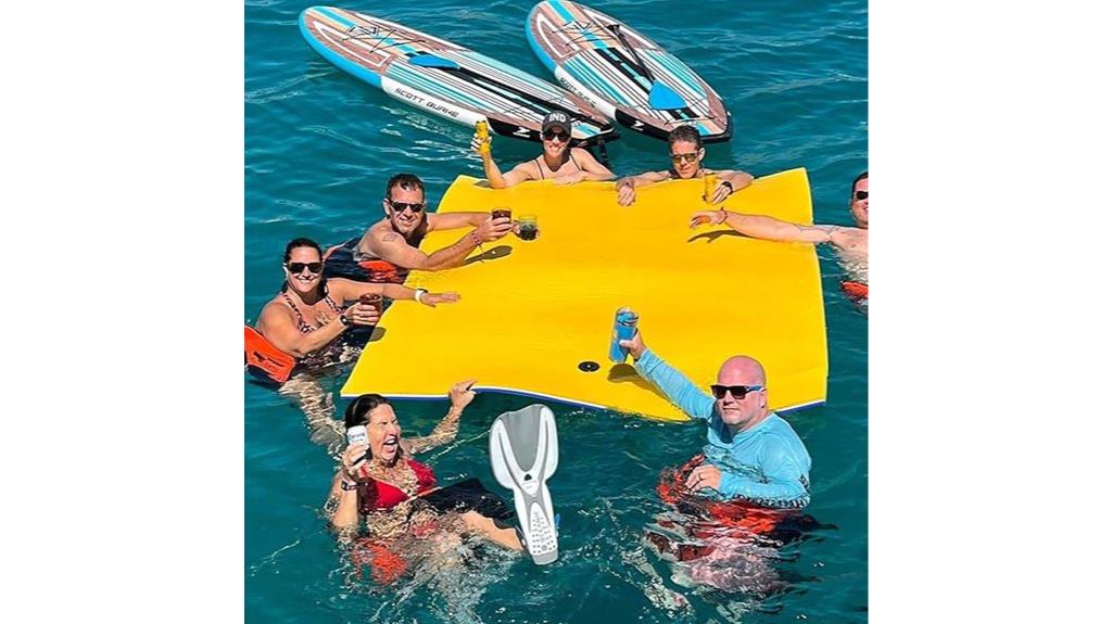 floating lily pad mat