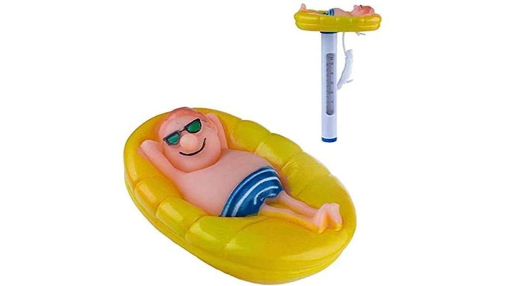 floating pool water thermometer