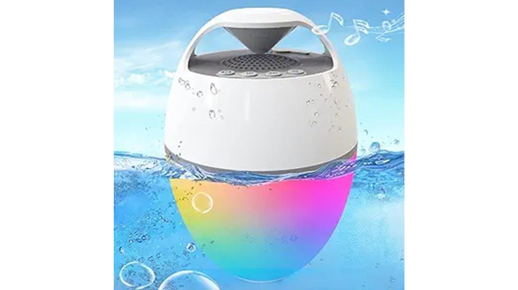floating waterproof bluetooth speaker