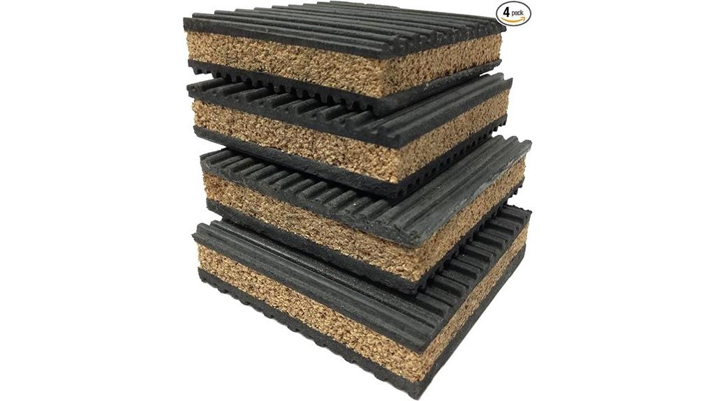 four pack vibration absorbers