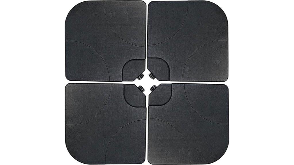four piece umbrella base