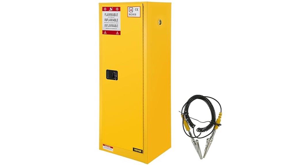 galvanized steel flammable storage