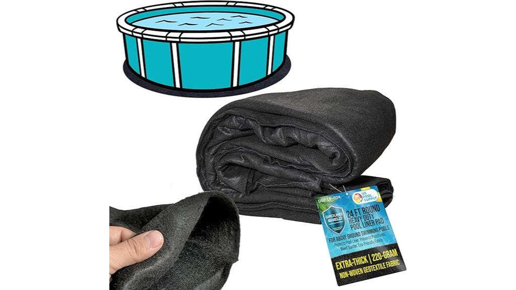 ground shield for pools
