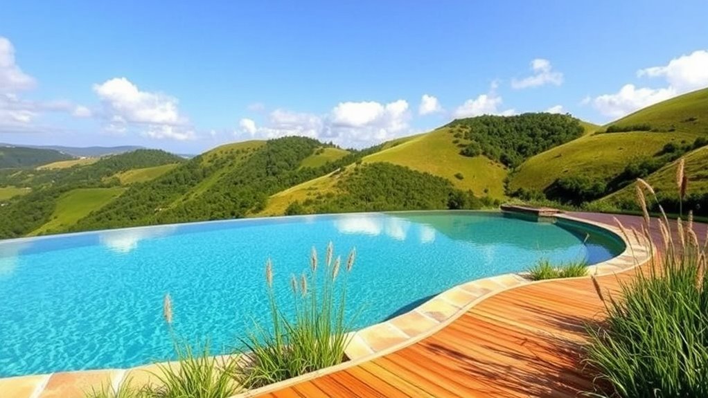 harmonious natural landscape integration