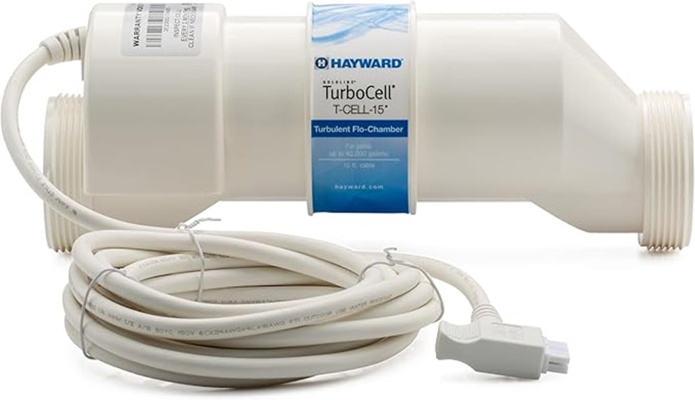 hayward salt chlorination cell