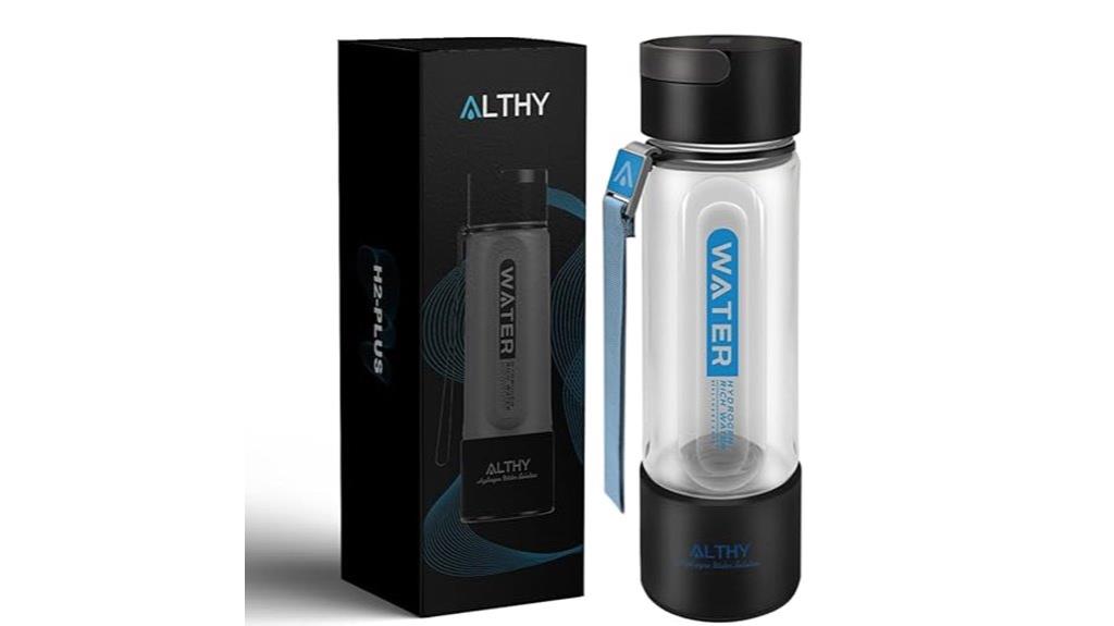 healthy hydrogen water bottle