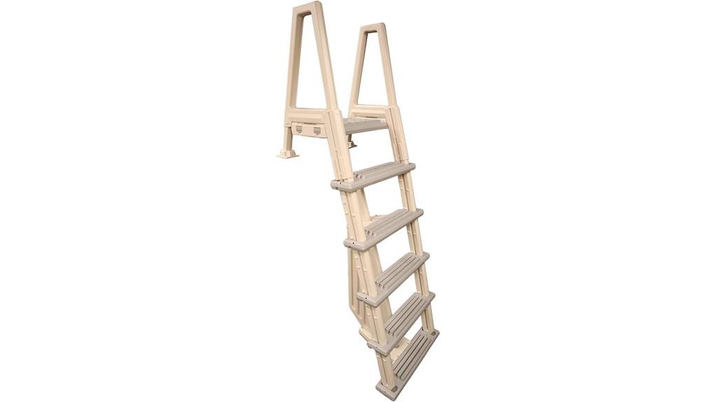 heavy duty above ground pool ladder