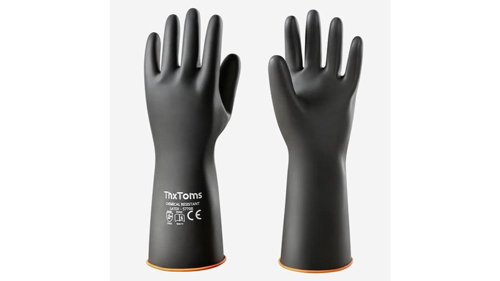 heavy duty latex gloves