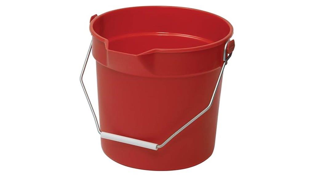 heavy duty plastic bucket