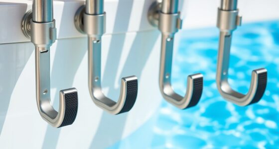 heavy duty pool pole hangers