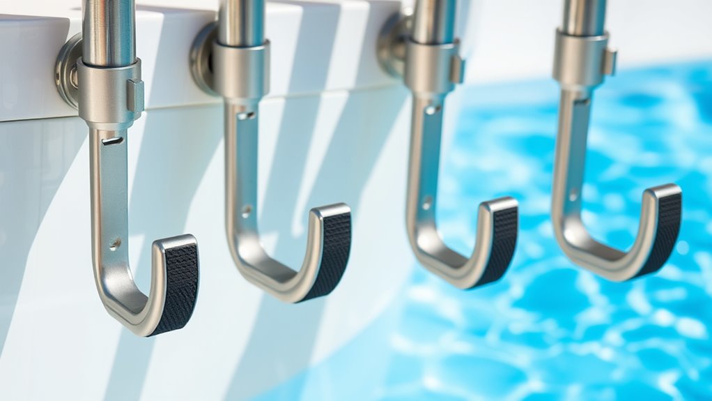 heavy duty pool pole hangers