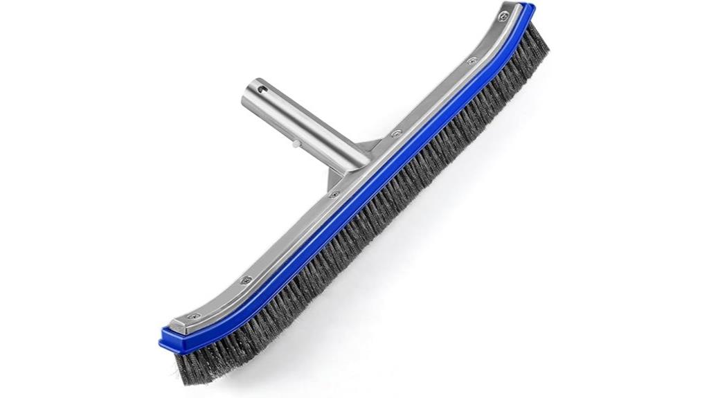heavy duty stainless floor brush