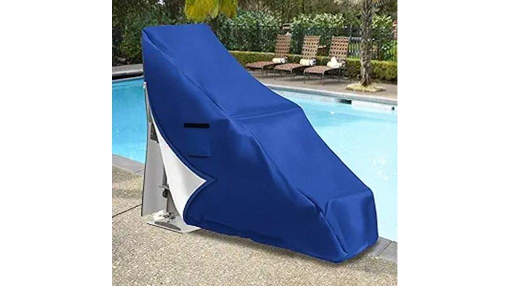 heavy duty waterproof pool lift cover