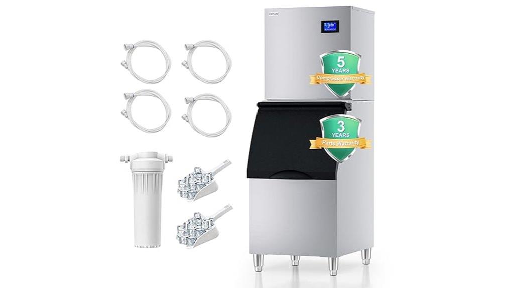 high capacity ice maker