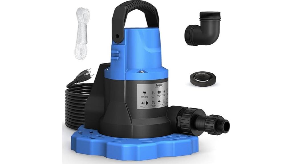 high power pool cover pump