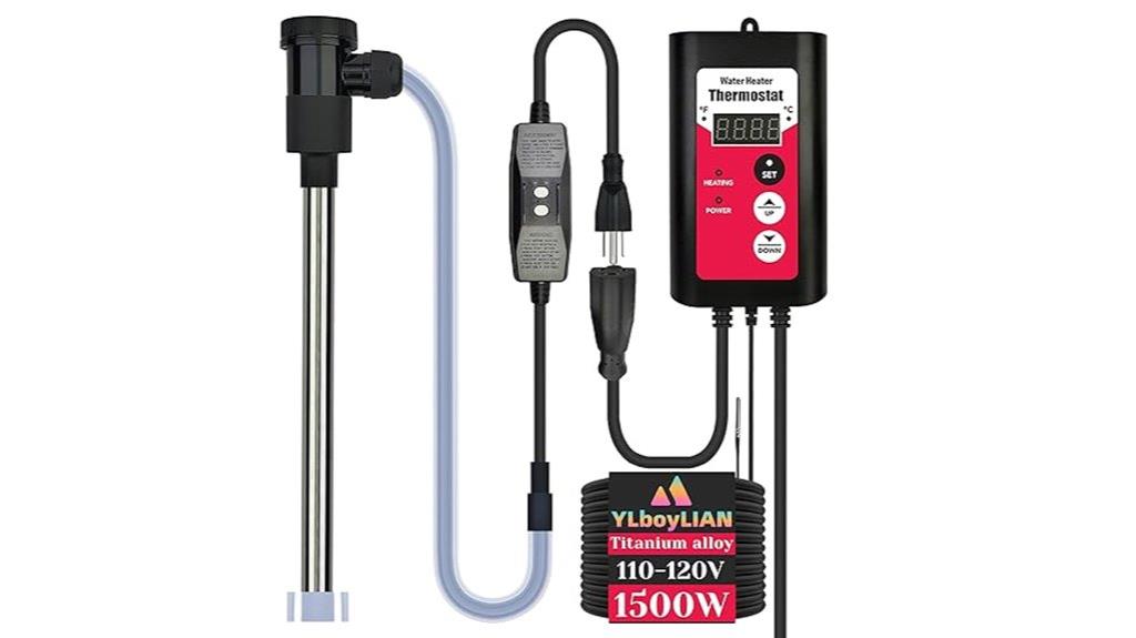 high power titanium heater