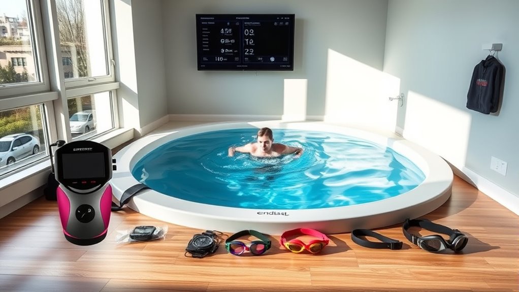 home triathlon training setup