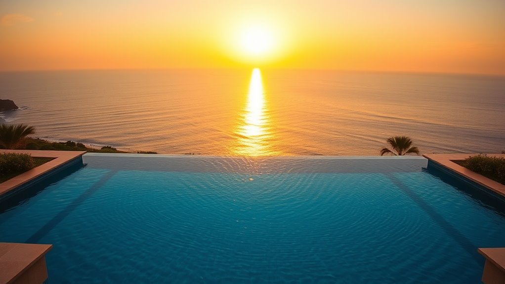 illuminated landscape visual effect