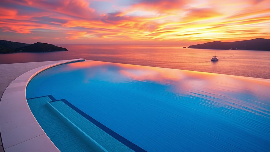 infinity pool historical development