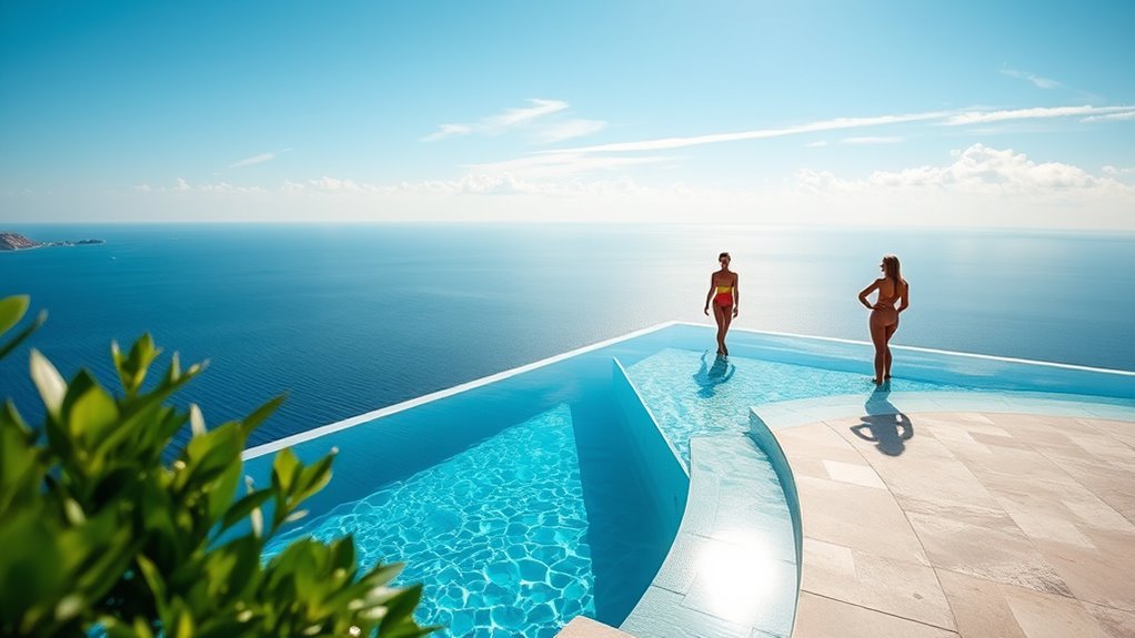 infinity pools are safe