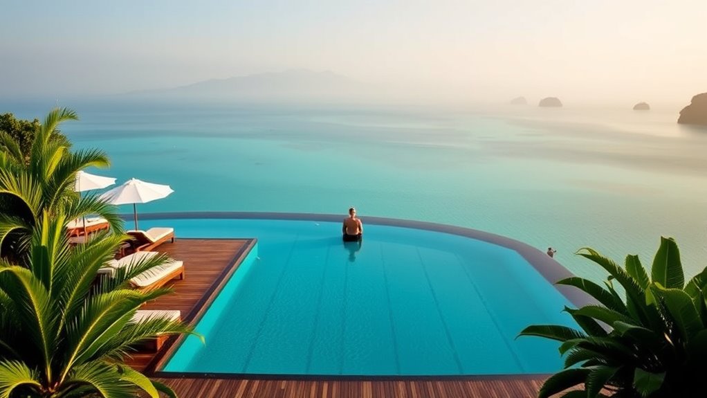 infinity pools enhance wellness retreats