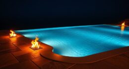 infinity pools fire features