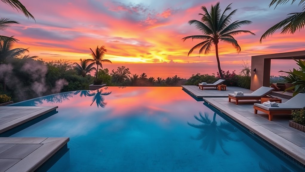 infinity pools in spa design