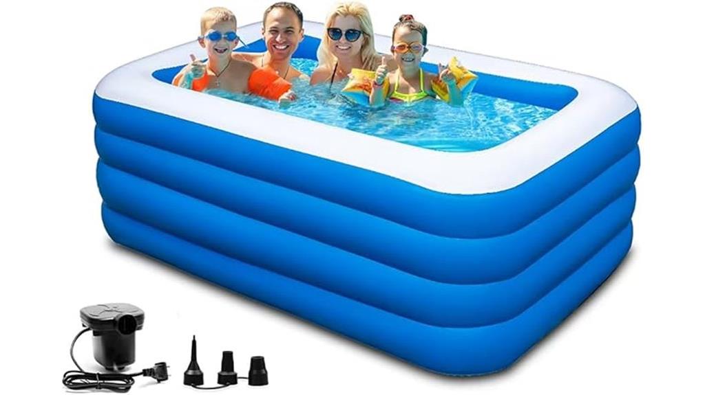 inflatable backyard outdoor pool