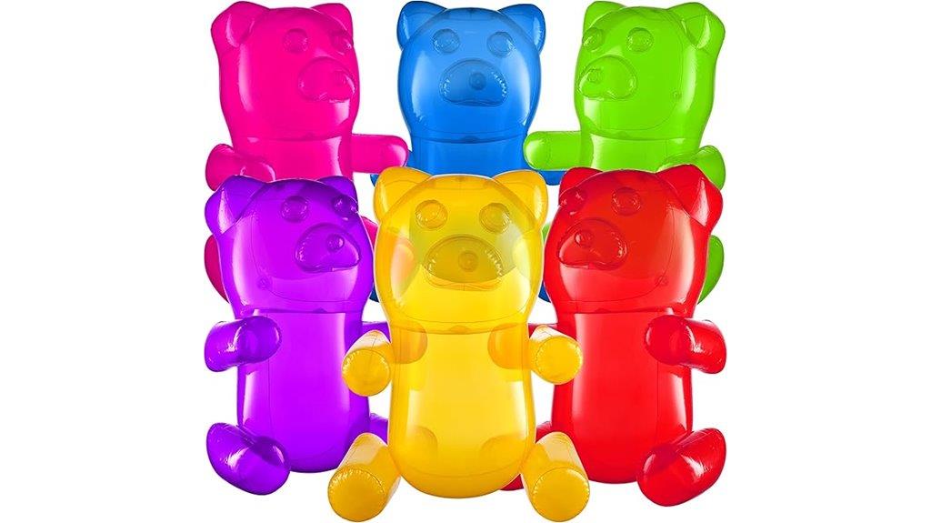 inflatable gummy bear pack