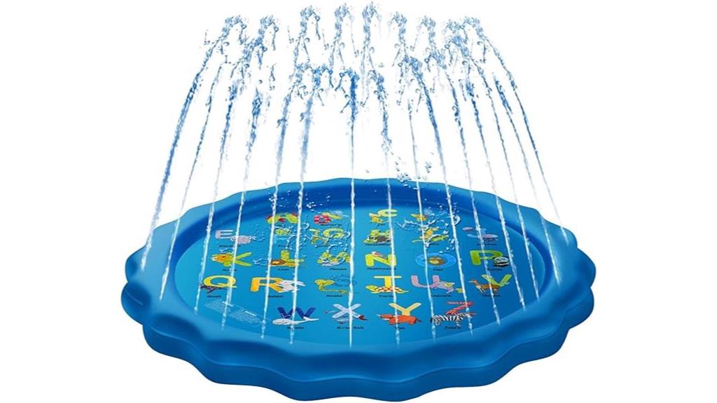 inflatable kids splash pad