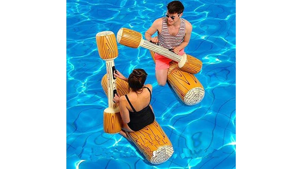 inflatable pool toy set