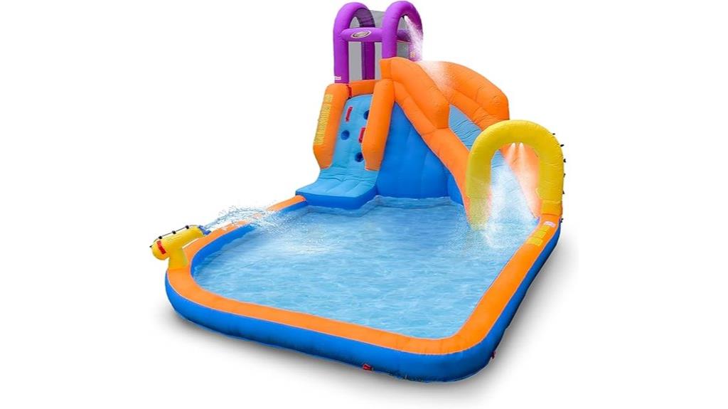 inflatable water slide