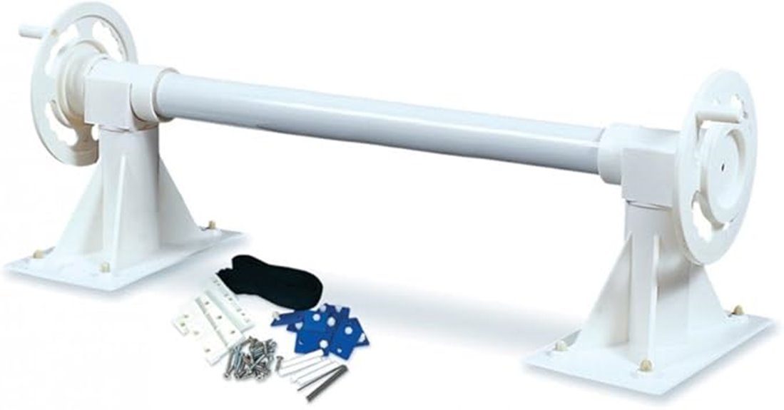 inground pool solar reel