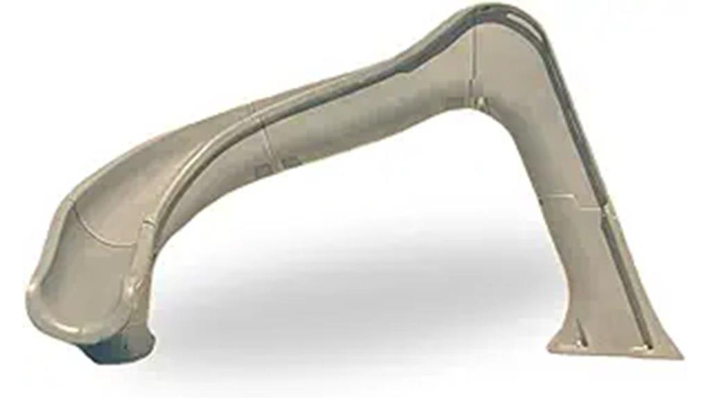 inground pool water slide