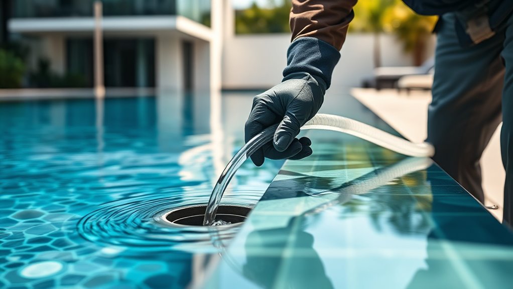 inspect for leaks and damage