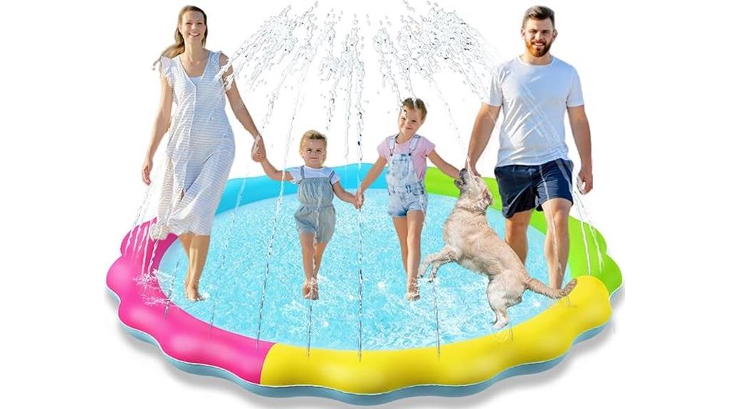 kids water play mat
