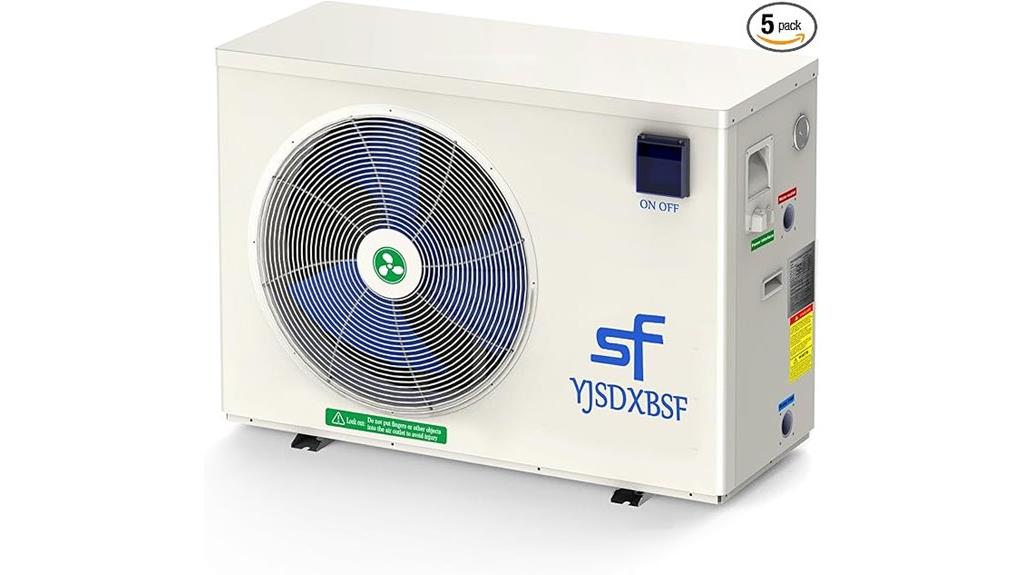 large electric pool heater