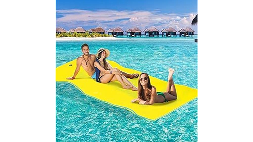 large floating water mat