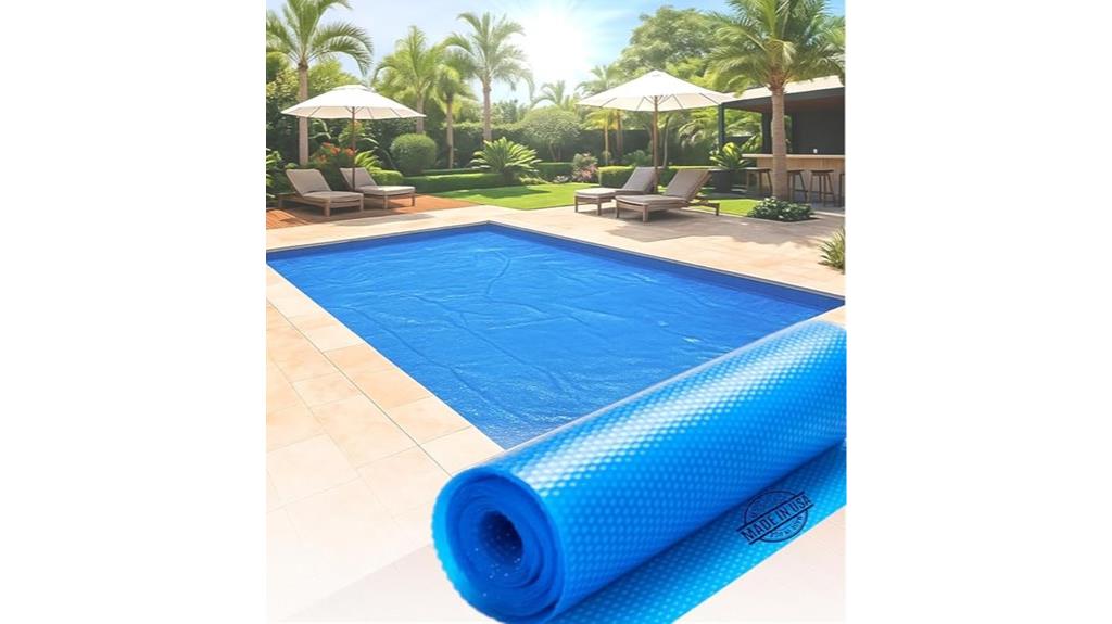 large rectangular pool cover