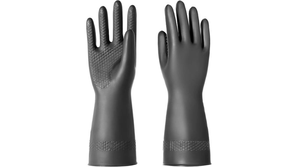 latex gloves chemical resistant