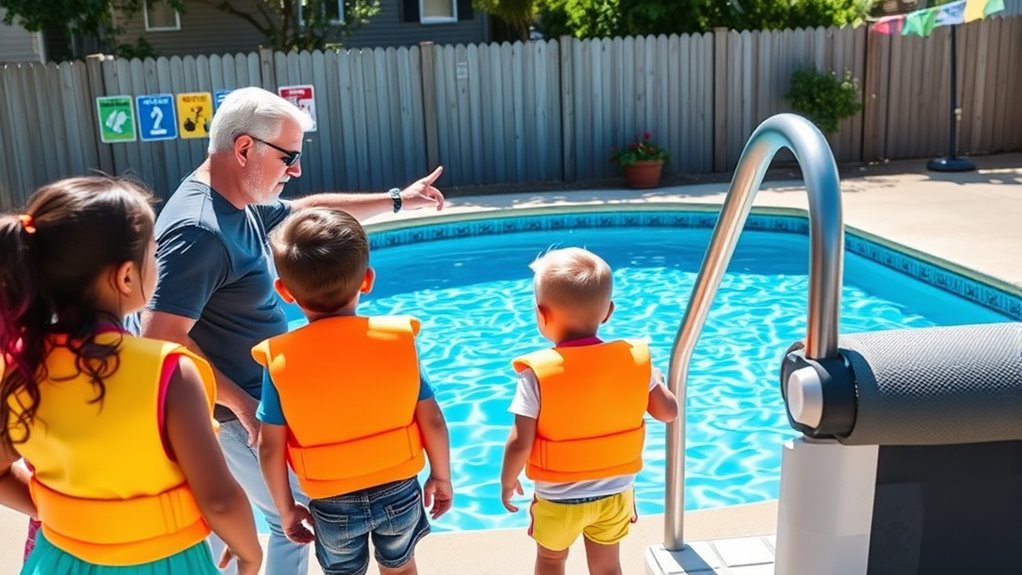 learn pool safety rules
