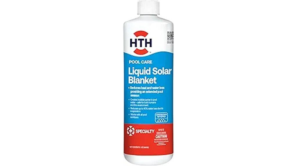 liquid solar pool blanket