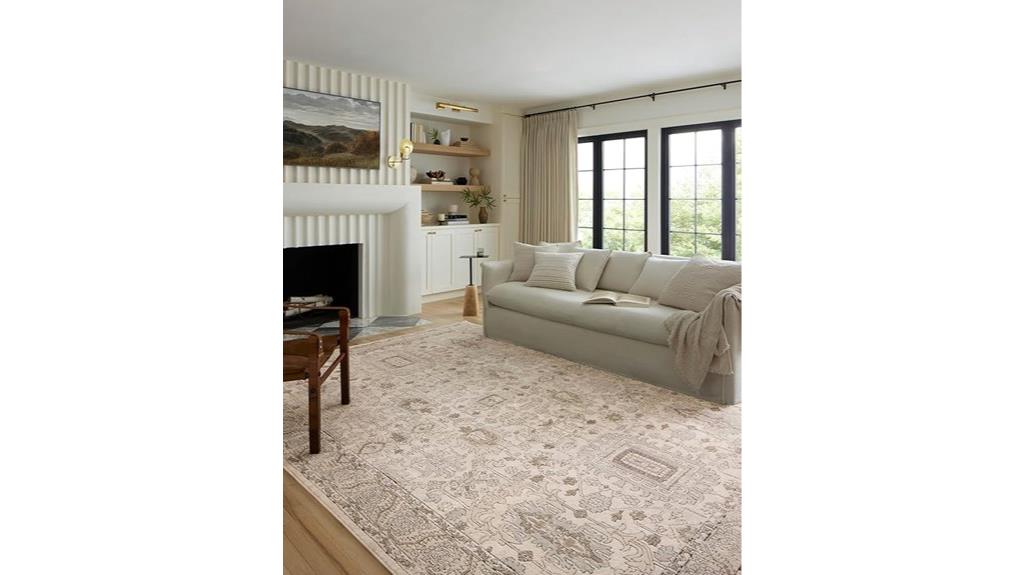loloi teagan ivory rug